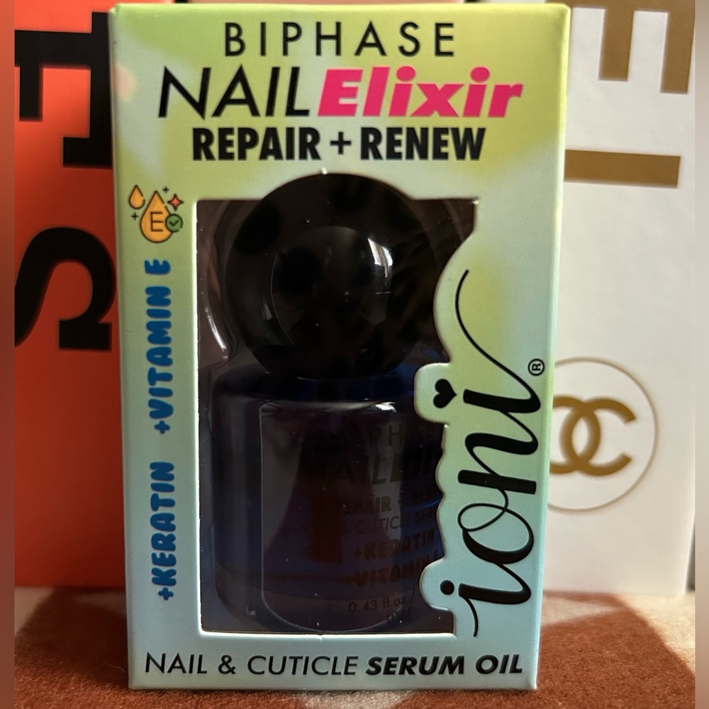 💙 NEW 💙 Iconic Biphase Nail Elixir Repair + Renew - Blue Serum Oil 💙